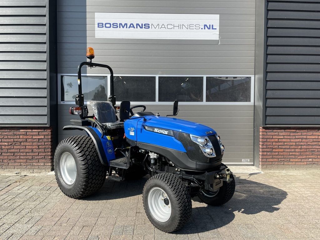 Solis 26 minitractor NIEUW gazonbanden LEASE €160 - 5 jaar garantie