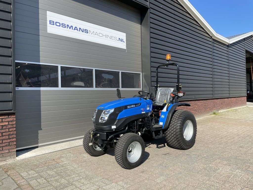 Solis 26 minitractor NIEUW gazonbanden LEASE €160 - 5 jaar garantie