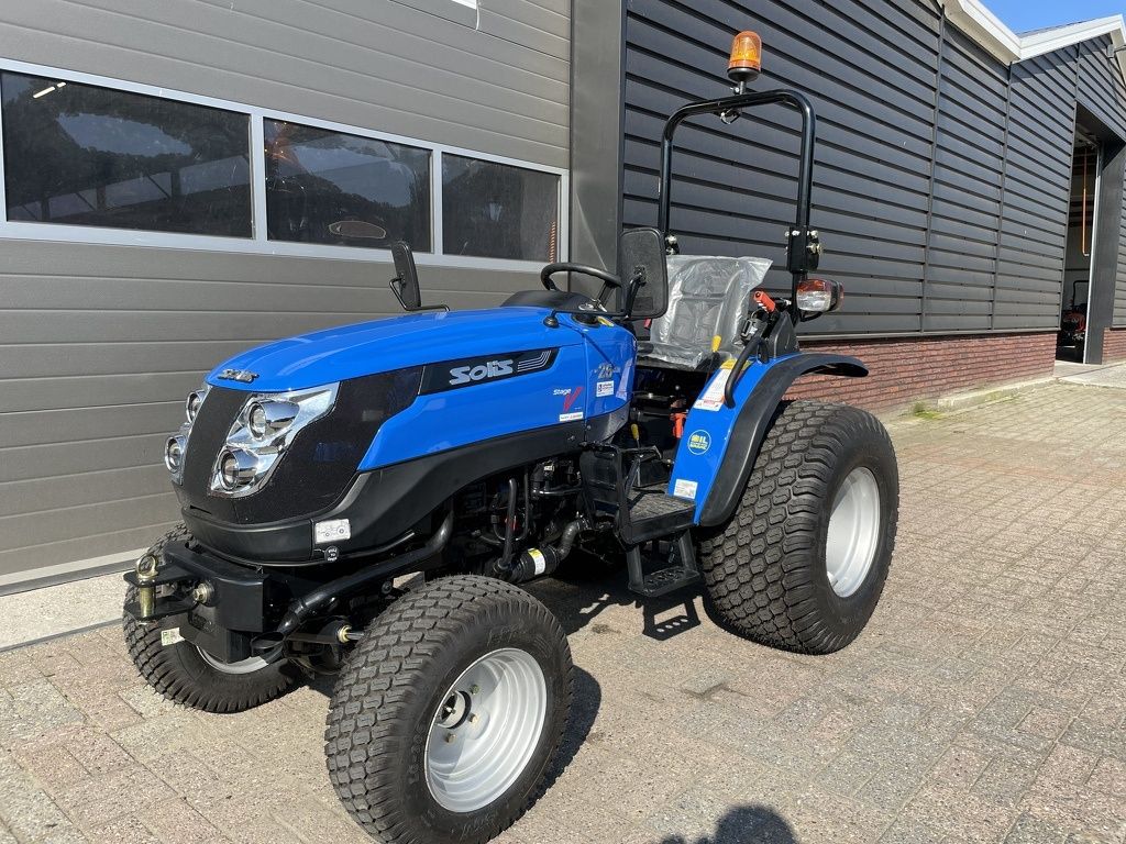 Solis 26 minitractor NIEUW gazonbanden LEASE €160 - 5 jaar garantie