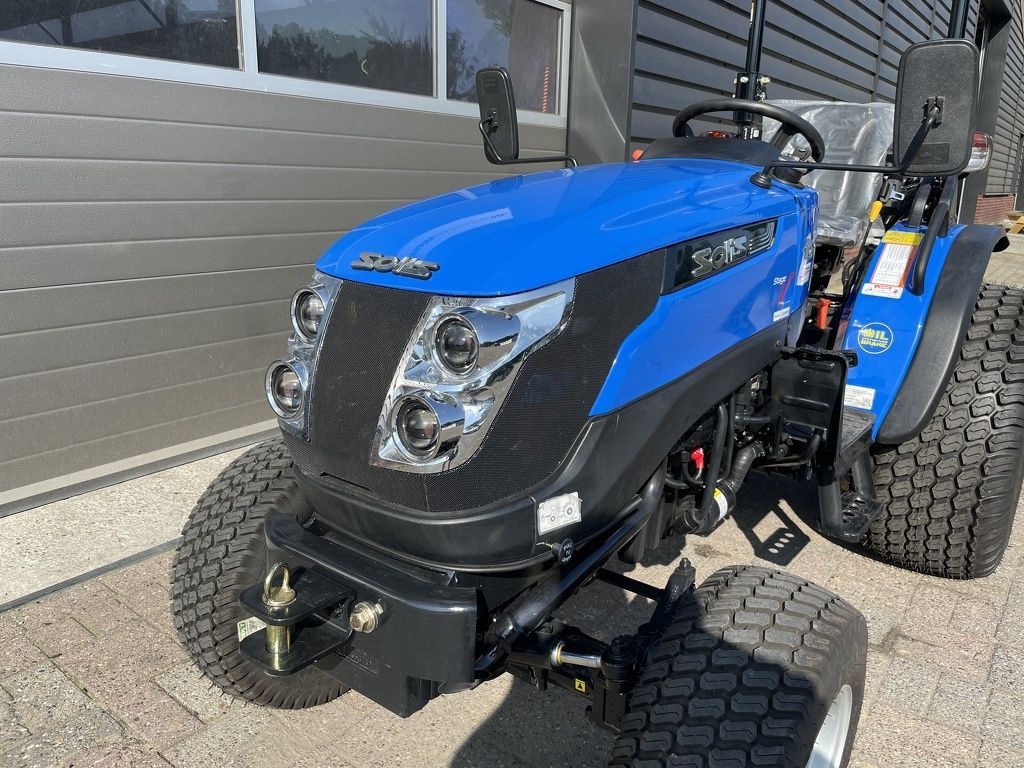 Solis 26 minitractor NIEUW gazonbanden LEASE €160 - 5 jaar garantie