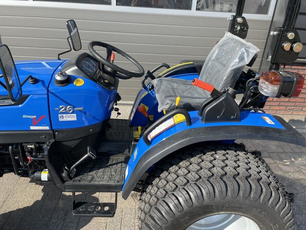 Solis 26 minitractor NIEUW gazonbanden LEASE €160 - 5 jaar garantie