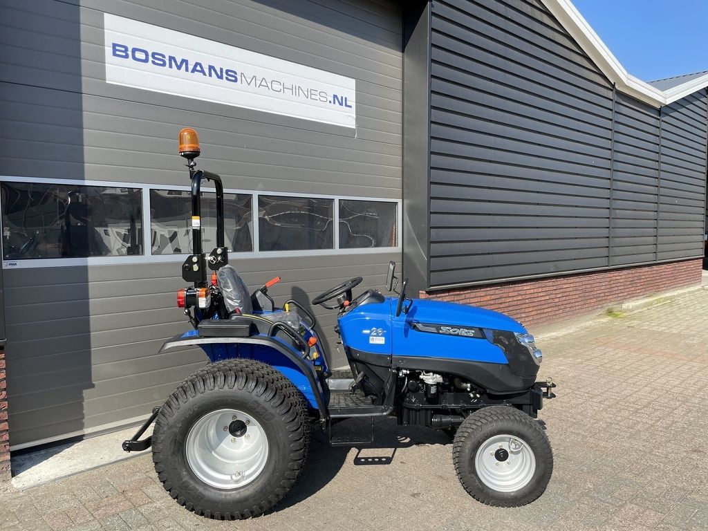 Solis 26 minitractor NIEUW gazonbanden LEASE €160 - 5 jaar garantie