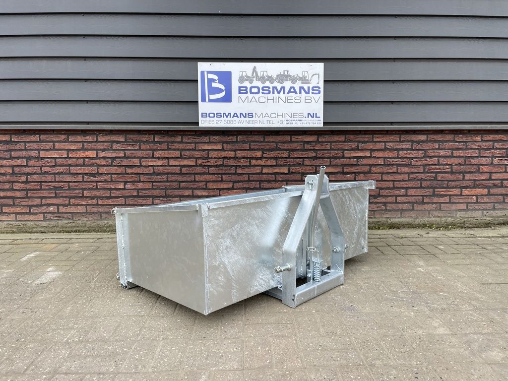 Transportbak transportbak NIEUW gegalvaniseerd 100 / 120 cm voor minitractor