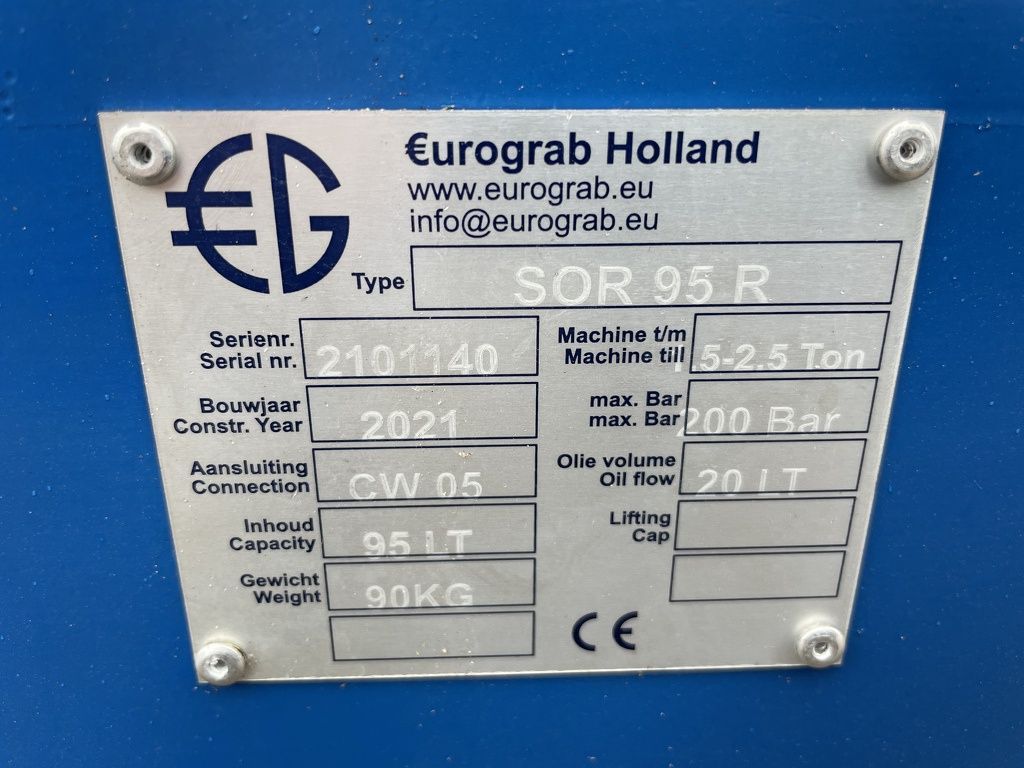 Eurograb SOR 59 MG sorteergrijper NIEUW