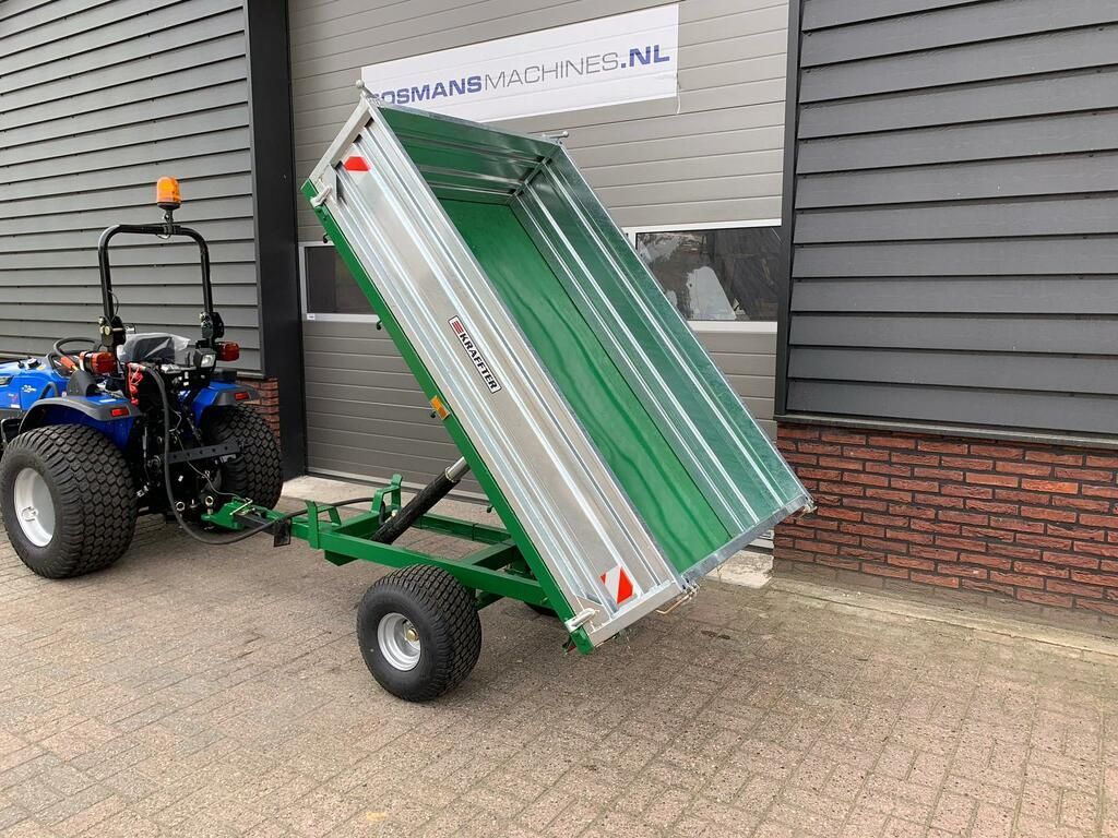 Kraffter 1.5 T kipper voor minitractor NIEUW