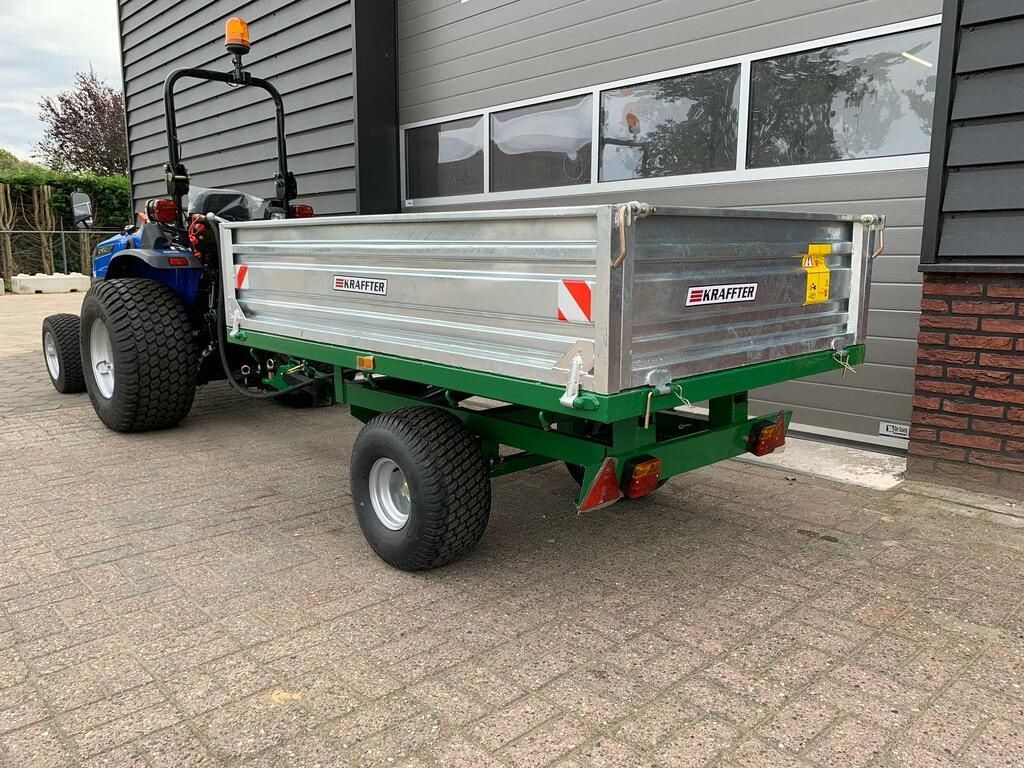 Kraffter 1.5 T kipper voor minitractor NIEUW