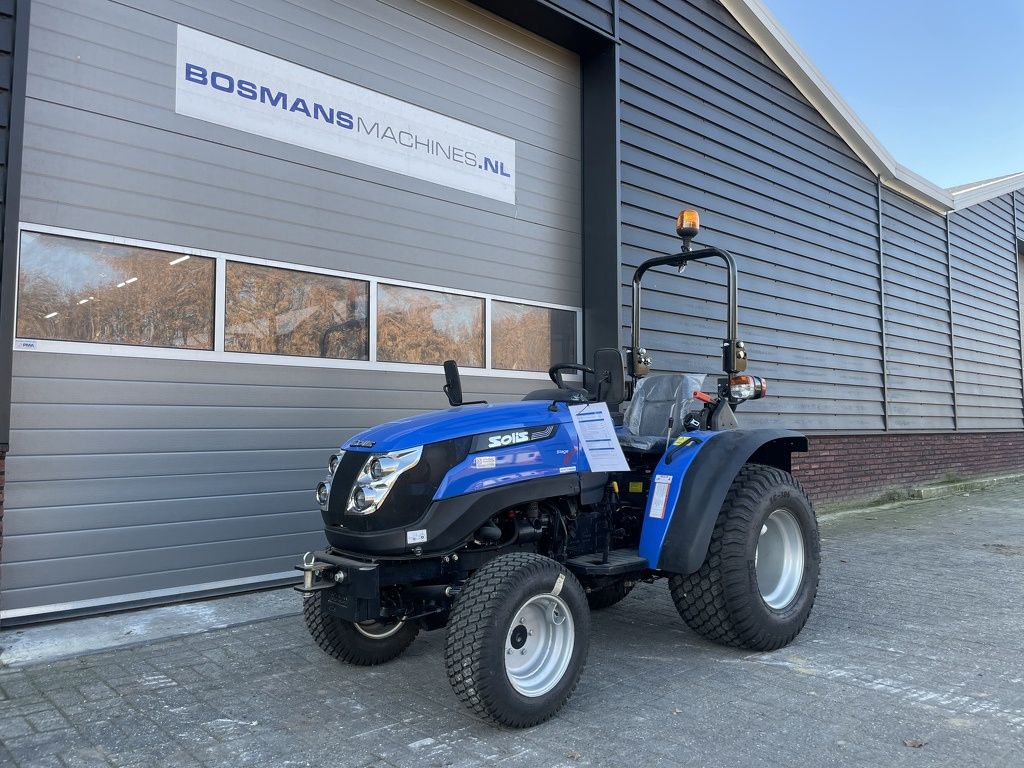 Solis 20 minitractor NIEUW (18.5 PK mitsubishi) incl gazonbanden