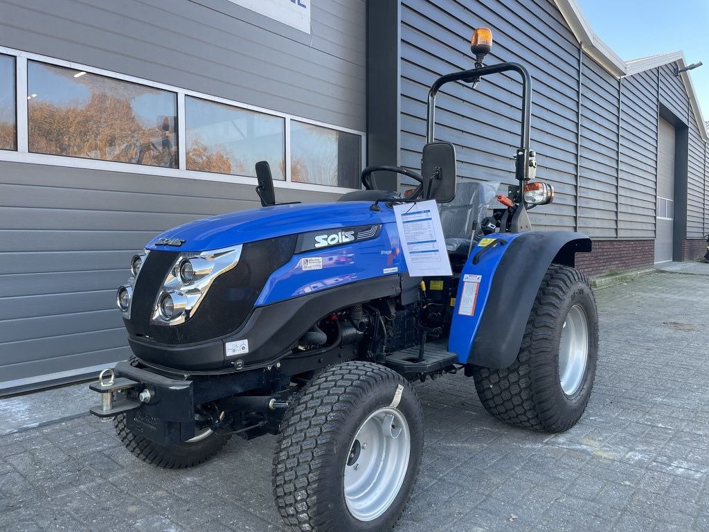 Solis 20 minitractor NIEUW (18.5 PK mitsubishi) incl gazonbanden