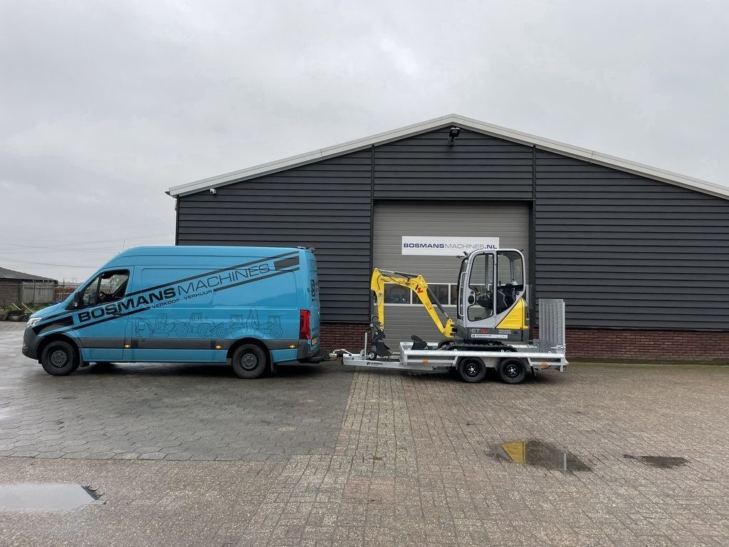 Neuson ET16 minigraver NIEUW + Vlemmix 2 asser €445 LEASE