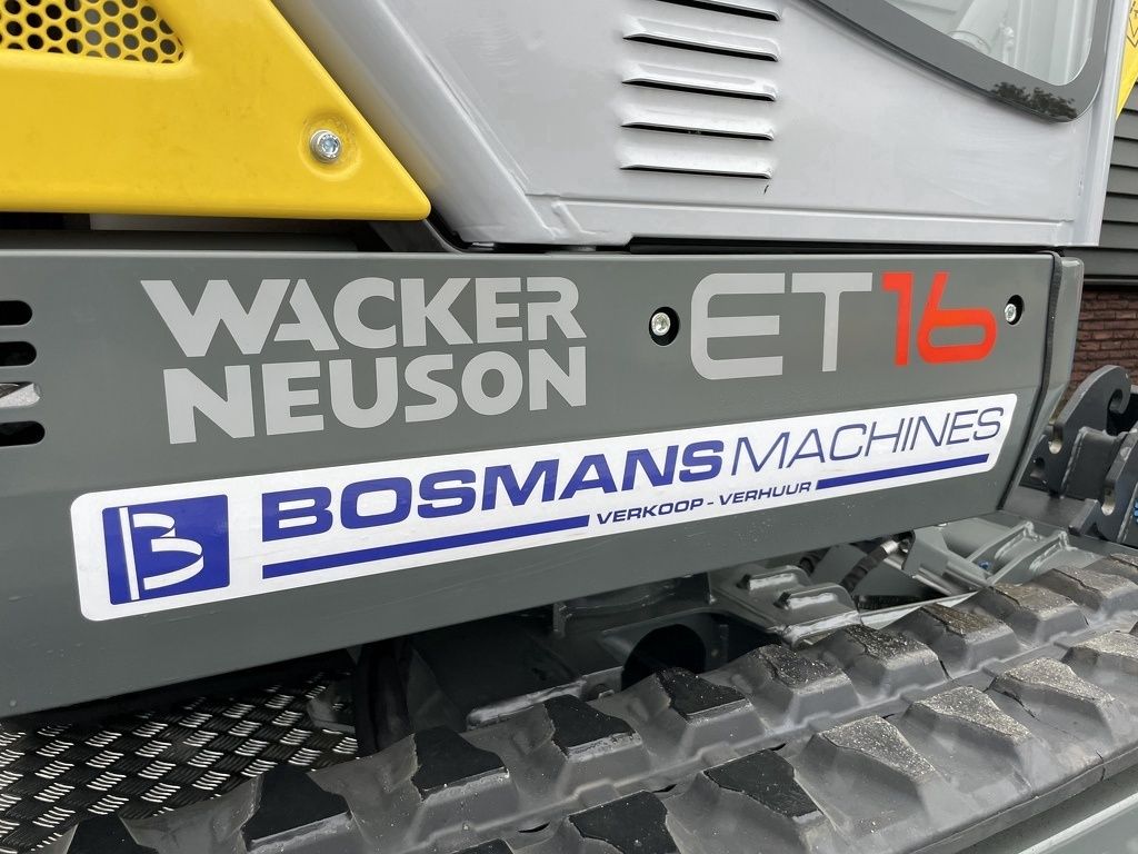 Neuson ET16 minigraver NIEUW + Vlemmix 2 asser €445 LEASE