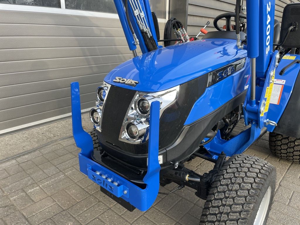 Solis 20 minitractor NIEUW optie gazonbanden - frontlader