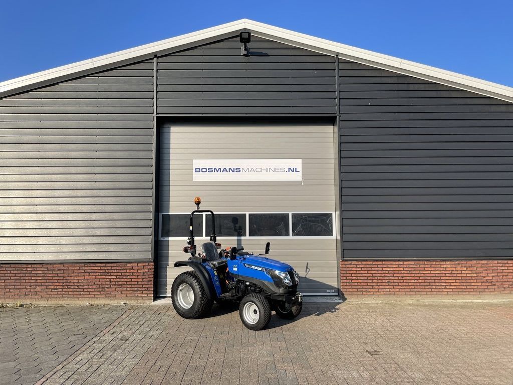 Solis 20 4WD (18.5 PK mitsubishi) minitractor NIEUW gazonbanden