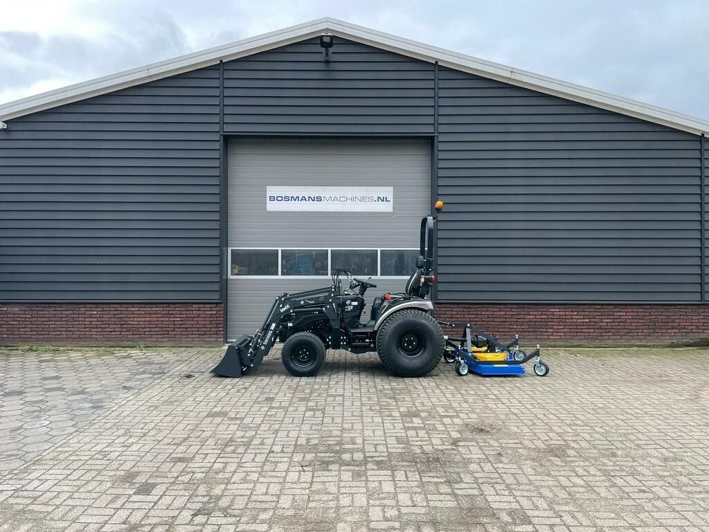 Solis 26 HST minitractor NIEUW black edition met frontlader