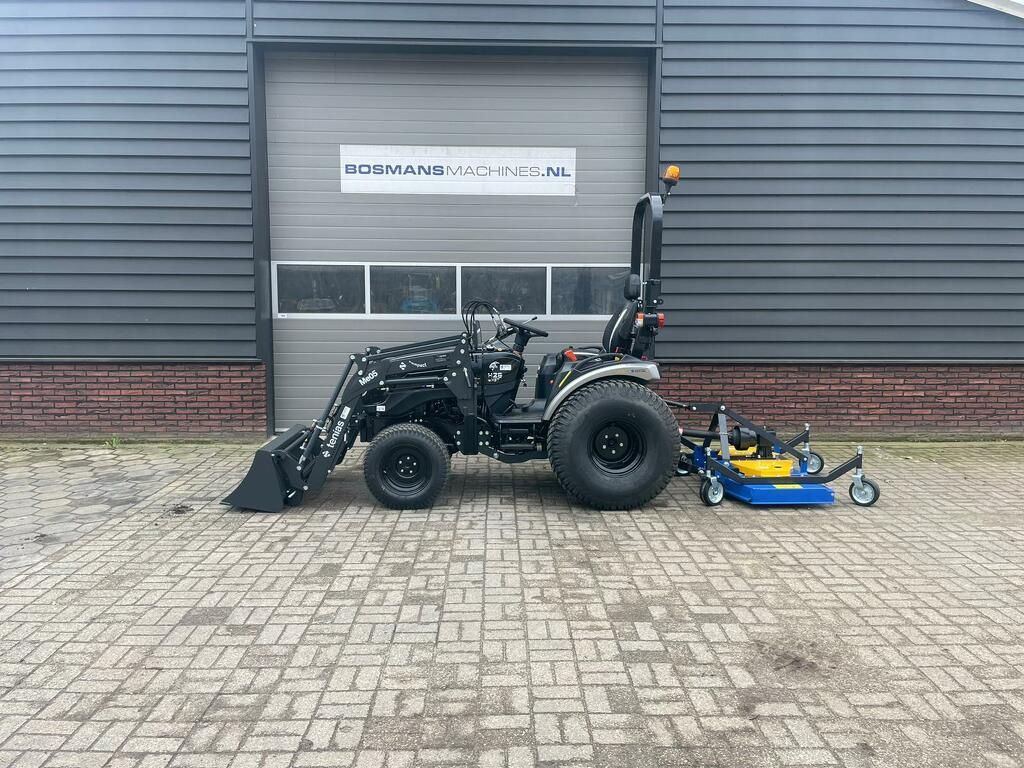 Solis 26 HST minitractor NIEUW black edition met frontlader