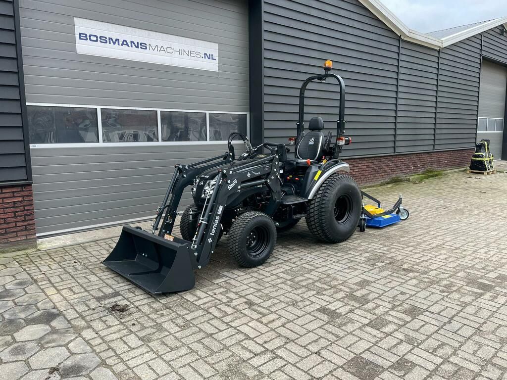 Solis 26 HST minitractor NIEUW black edition met frontlader
