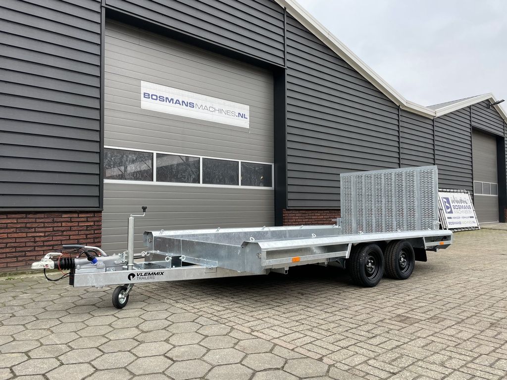 Vlemmix machinetransporter 3500 kg 400 x 180 NIEUW 2 asser