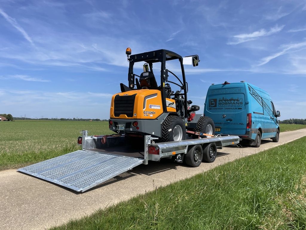 Vlemmix machinetransporter 3500 kg 400x180 2 x as 1800 kg NIEUW