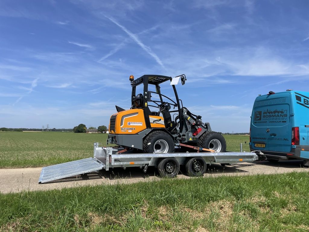 Vlemmix machinetransporter 3500 kg 400x180 2 x as 1800 kg NIEUW