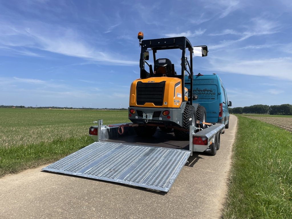 Vlemmix machinetransporter 3500 kg 400x180 2 x as 1800 kg NIEUW