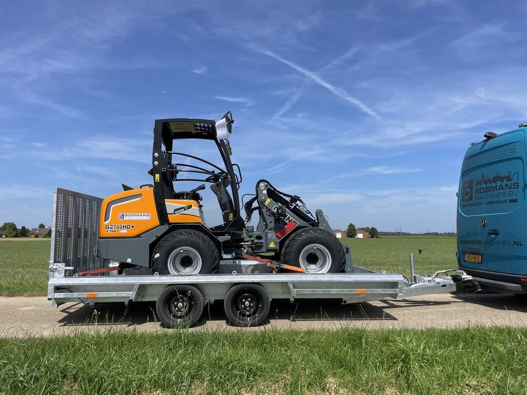 Vlemmix machinetransporter 3500 kg 400x180 2 x as 1800 kg NIEUW