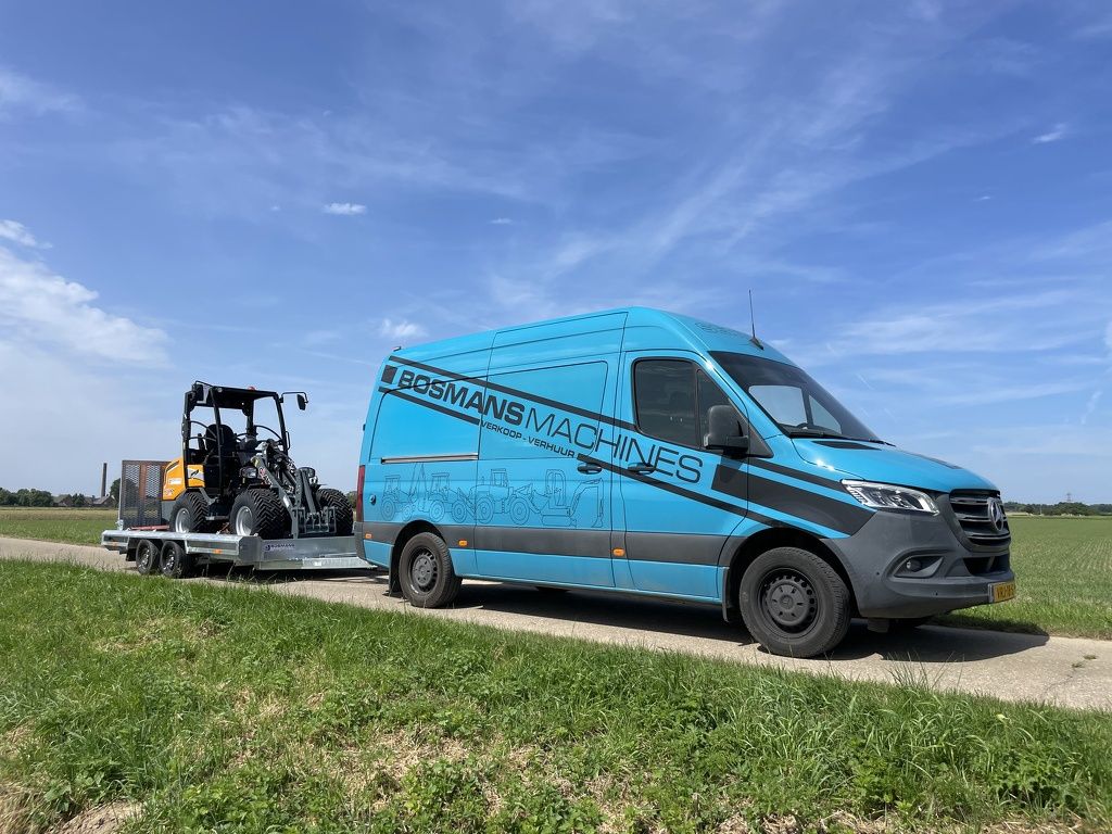 Vlemmix machinetransporter 3500 kg 400x180 2 x as 1800 kg NIEUW