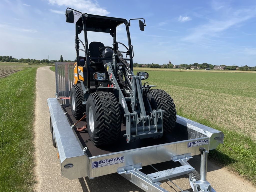 Vlemmix machinetransporter 3500 kg 400x180 2 x as 1800 kg NIEUW