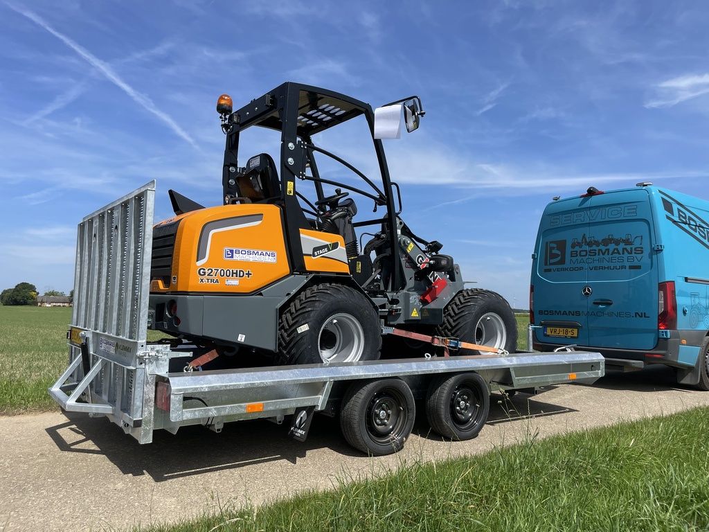 Vlemmix machinetransporter 3500 kg 400x180 2 x as 1800 kg NIEUW