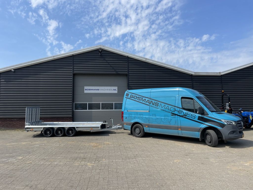 Vlemmix 3.5 T 3 asser machinetransporter NIEUW met DIKKE opties