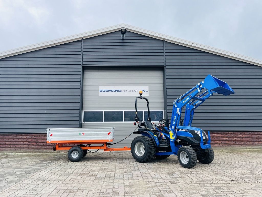 Boxer HT15 kipwagen / kipper NIEUW voor minitractor