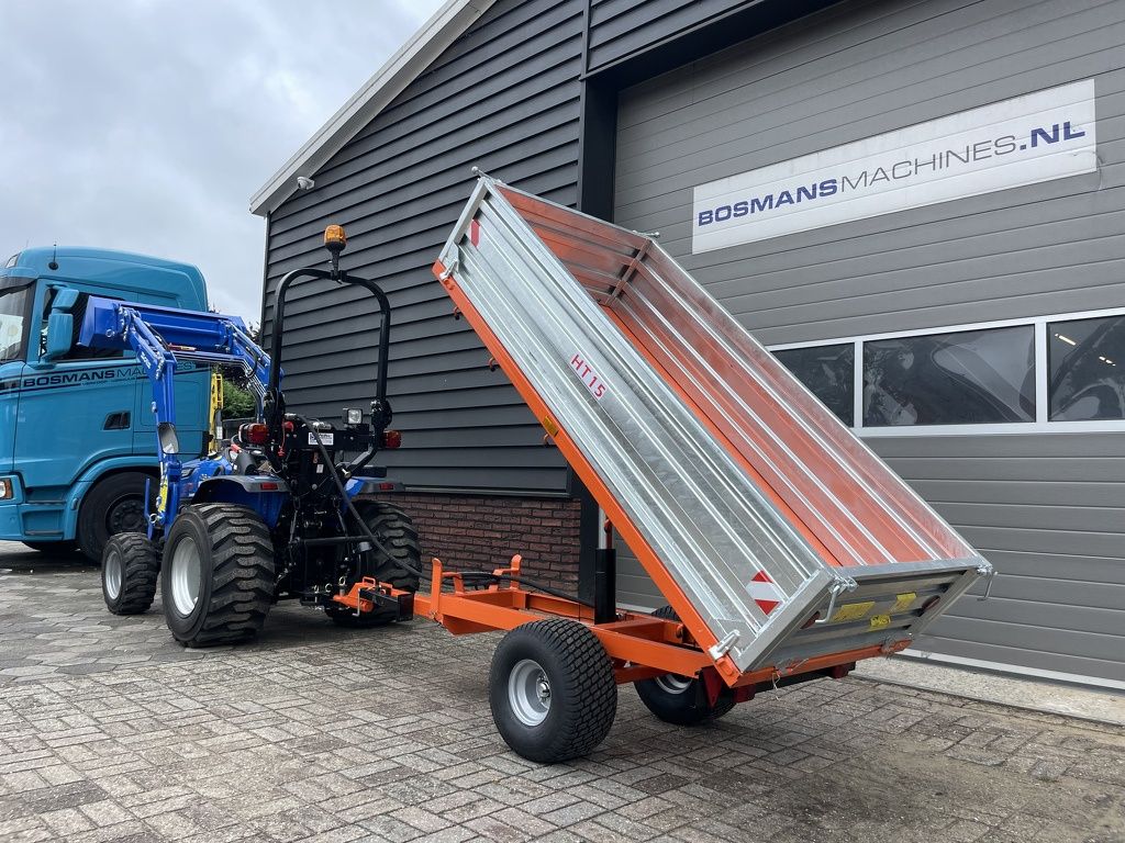 Boxer HT15 kipwagen / kipper NIEUW voor minitractor