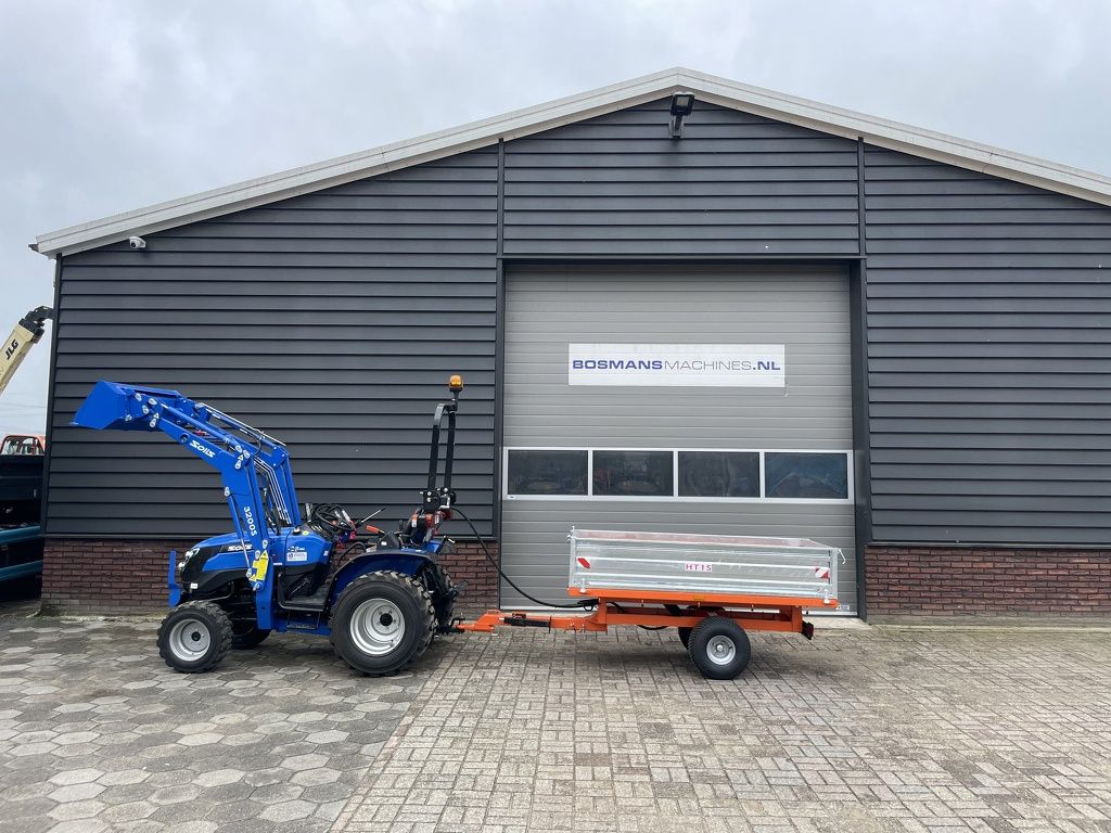 Boxer HT15 kipwagen / kipper NIEUW voor minitractor