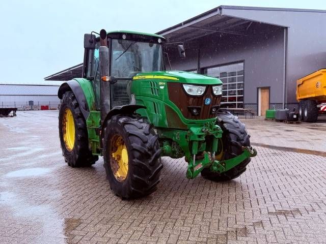 John Deere 6150M, Autoquad, met werk!