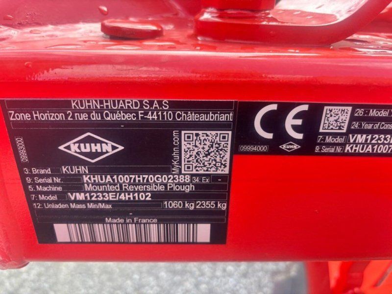 Kuhn VM 123 4H