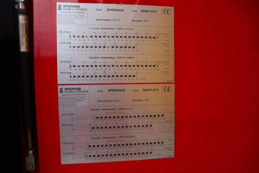 Spierings SK597-AT4 ELIFT Valid Inspection, Dutch Vehicle Re