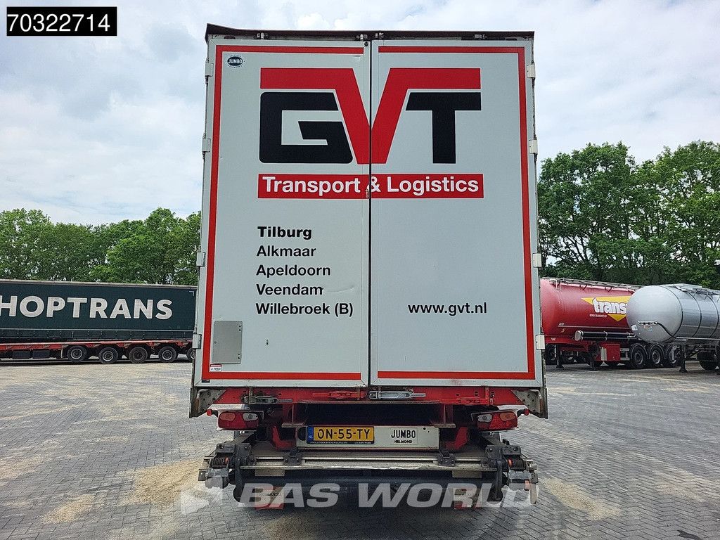Jumbo T0180 2 Achsen LZV B-Double Tailgate LBW Steering Axle