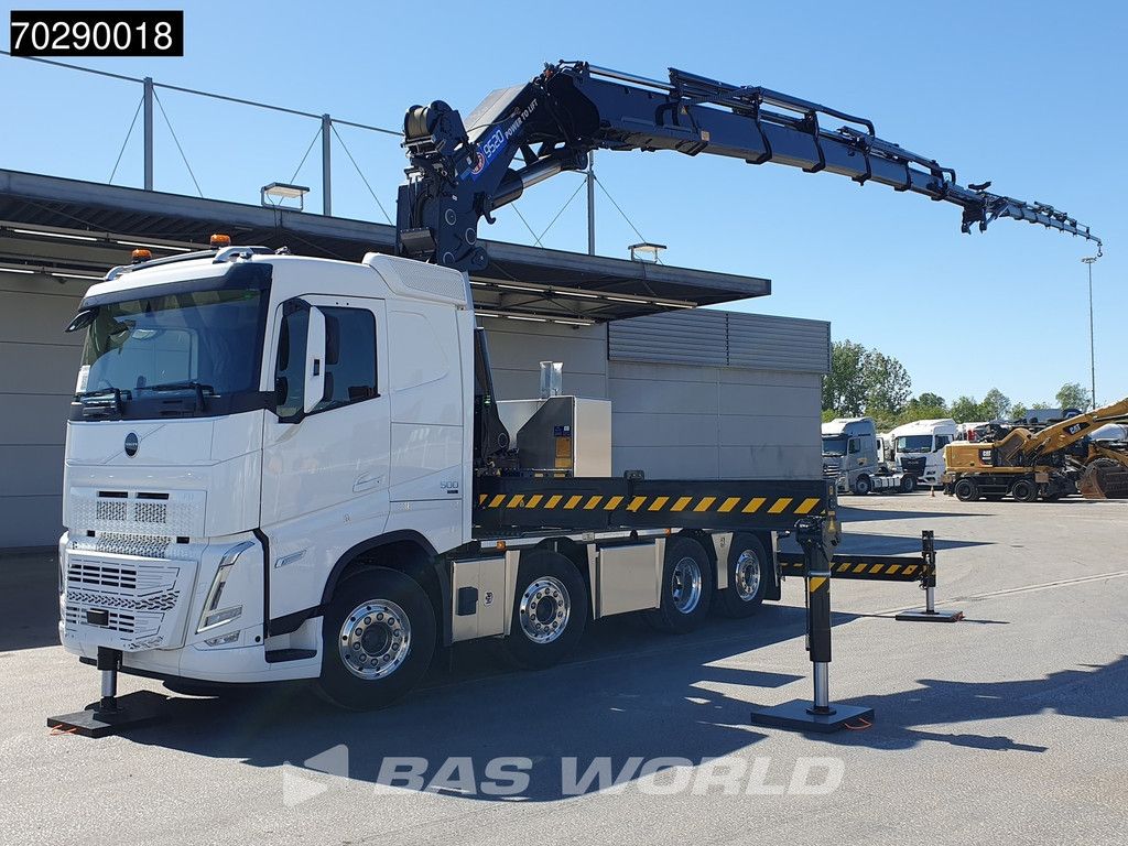 Volvo FH 500 8X2 NEW! HMF9520 K6 + JIB K6 Crane Kran Winch Fifth wheel VEB+