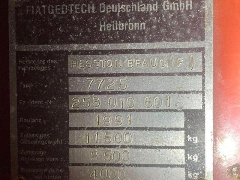 Fiatagri hesston braud