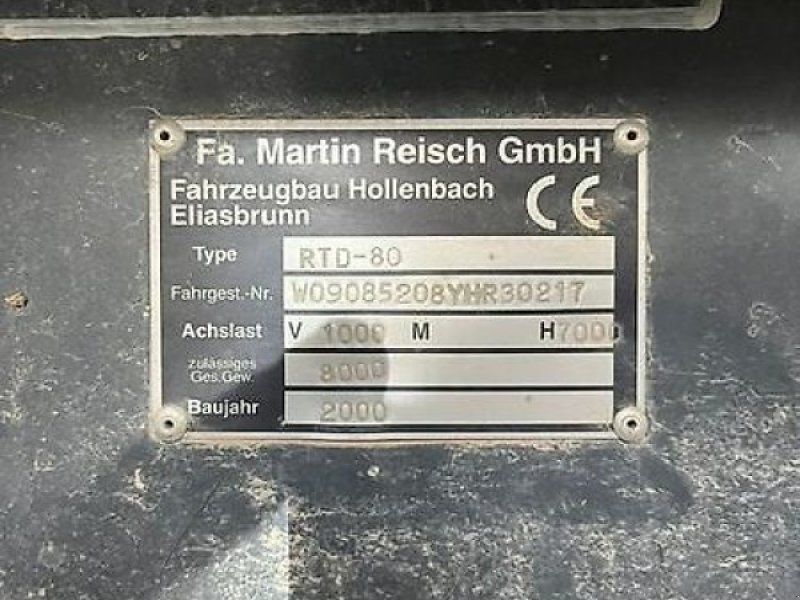 Reisch RTD-80 Tandemkipper