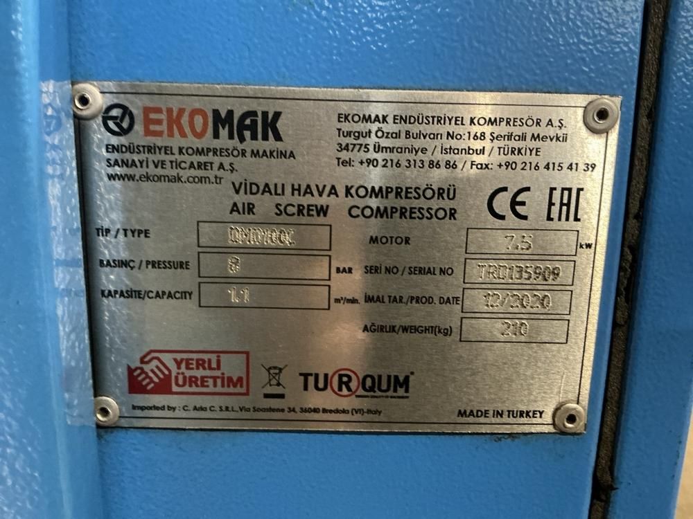2020 EkoMak DMO100C Compressor