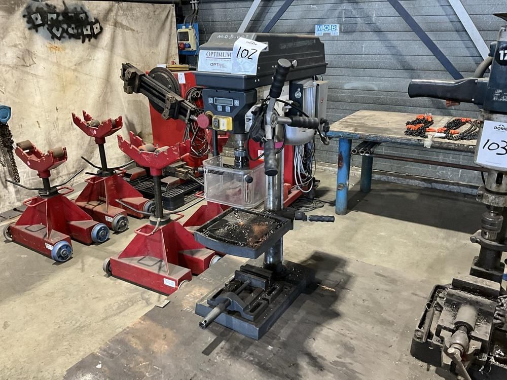 2020 Optimum D17 Pro kolomboormachine