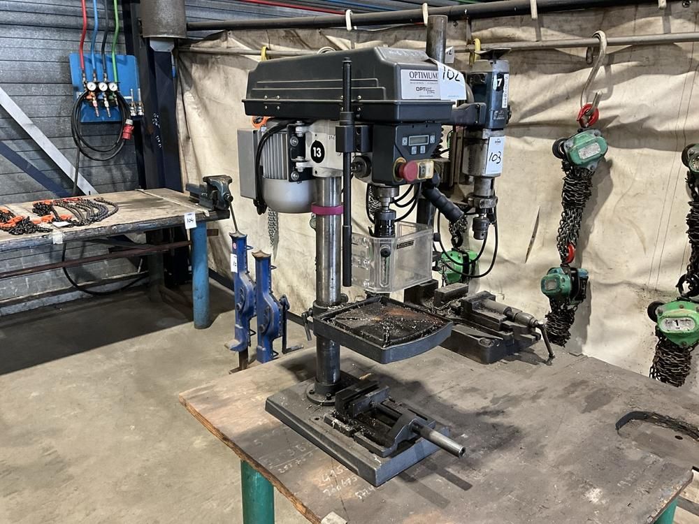2020 Optimum D17 Pro kolomboormachine