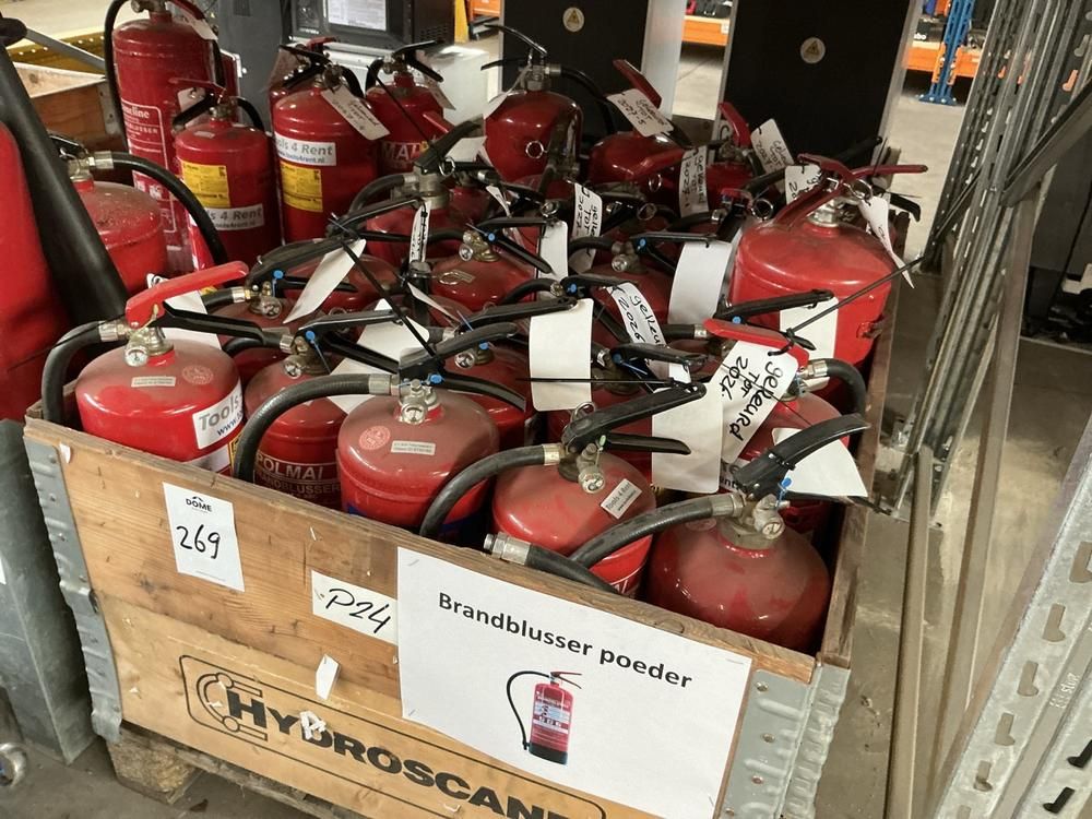 Powder Fire Extinguisher (34x)