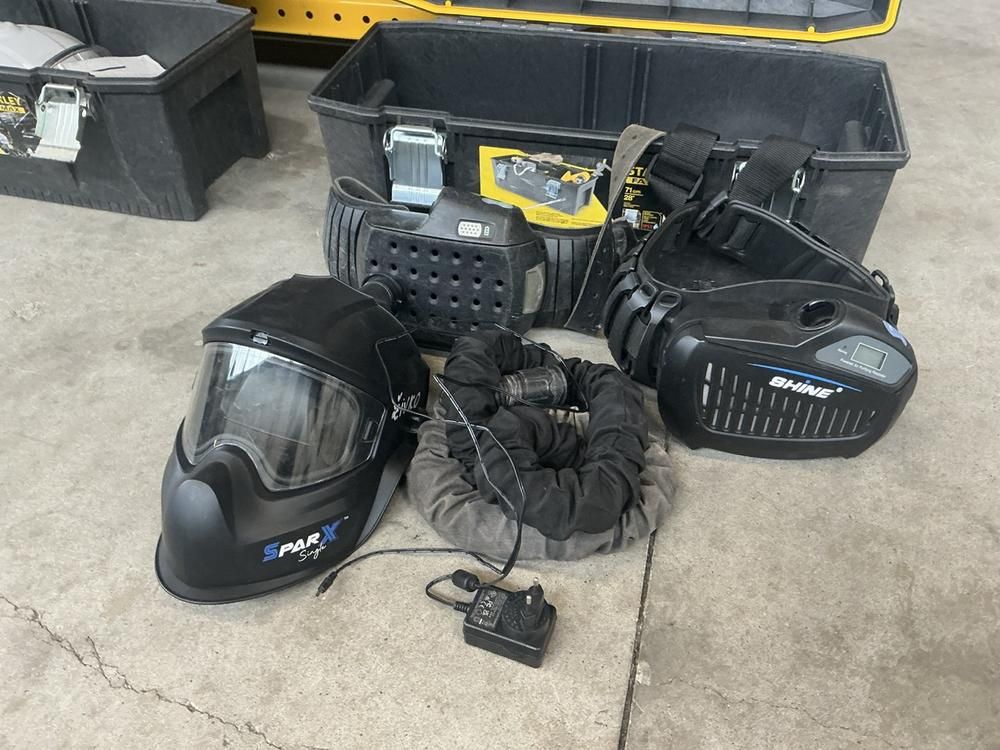 Shine 3M Welding Helmet with Exhaust System