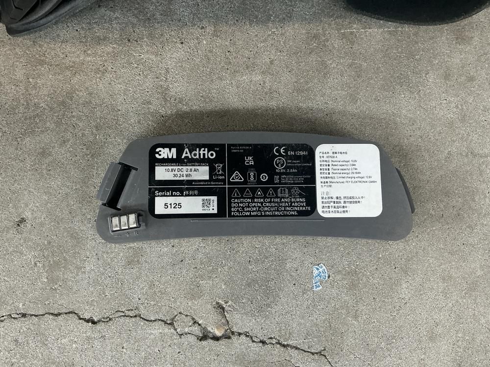 3M Adflo Welding Helmet with Exhaust System