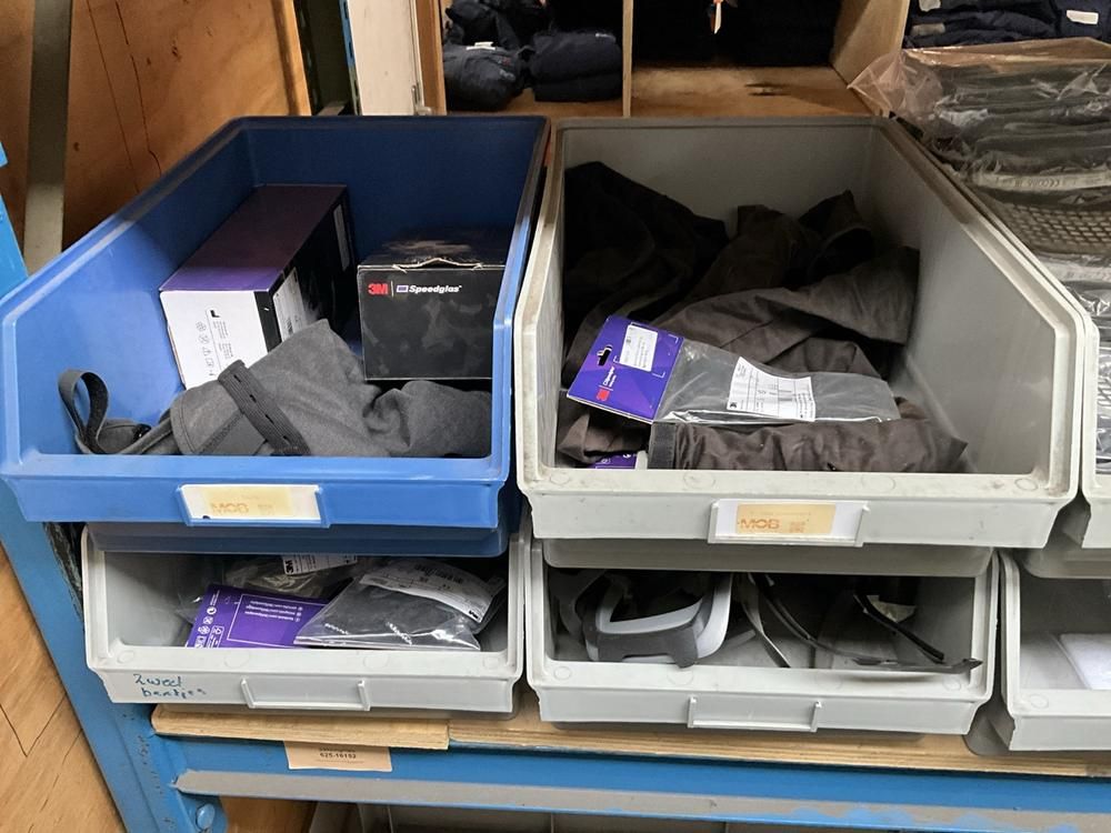 Various welding protective gear and replacement parts