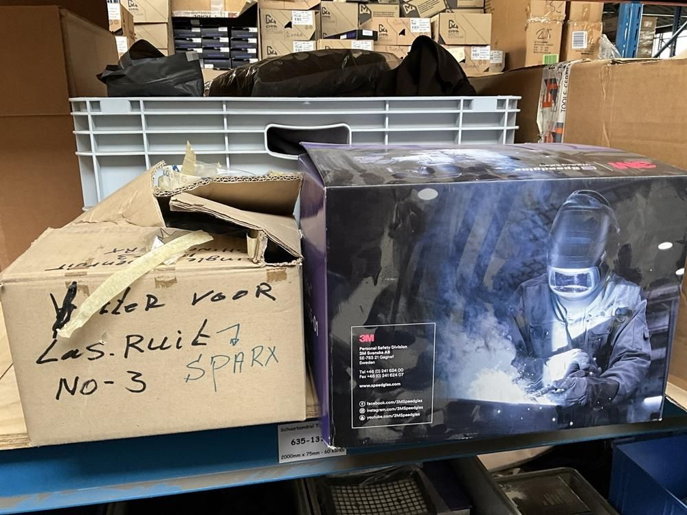 Various welding protective gear and replacement parts