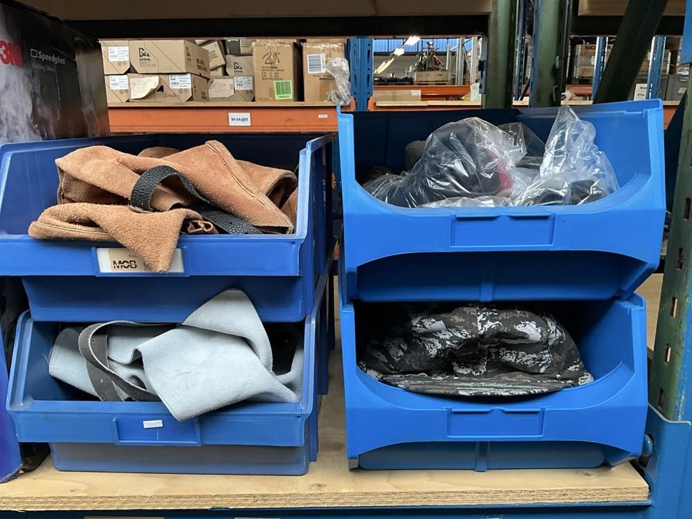 Various welding protective gear and replacement parts
