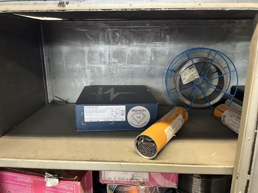 Welding Wire & Electrodes Drying Cabinet (with contents)