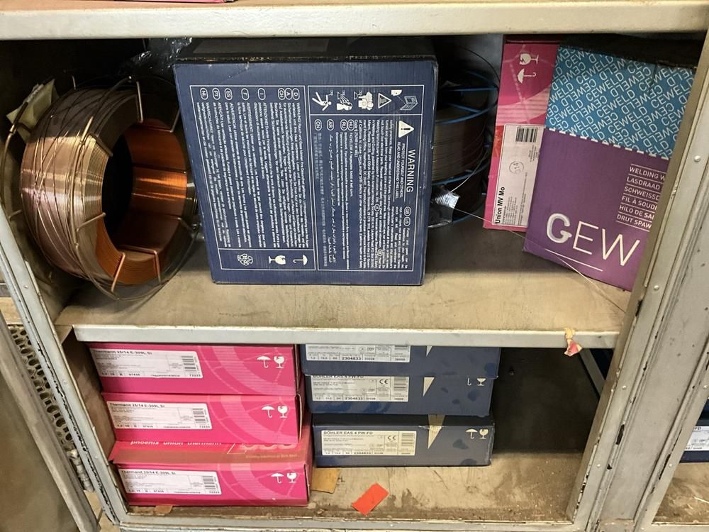 Welding Wire & Electrodes Drying Cabinet (with contents)