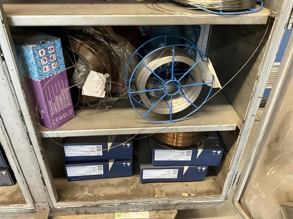 Welding Wire & Electrodes Drying Cabinet (with contents)